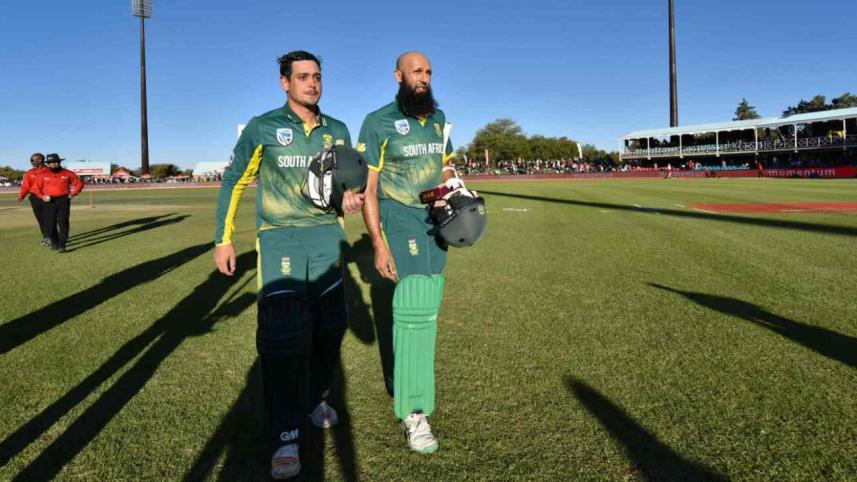 Hashim Amla and Quinton de Kock
