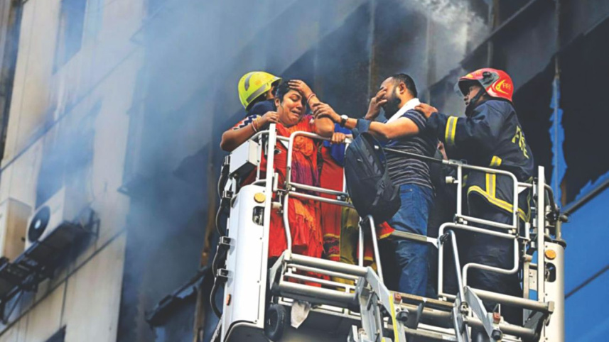 Banani fire