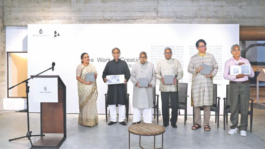 Bengal Shilpalay's renewed journey with Kazi Ghiyasuddin exhibition