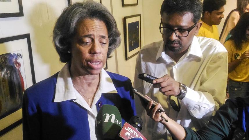 US Ambassador in Dhaka Marcia Bernicat