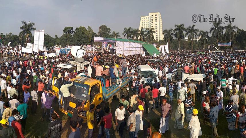 BNP rally 