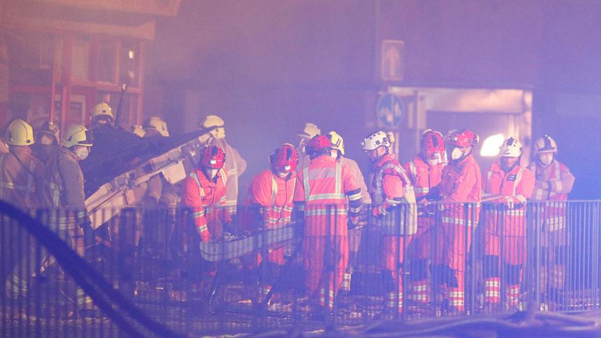 Leicester explosion 