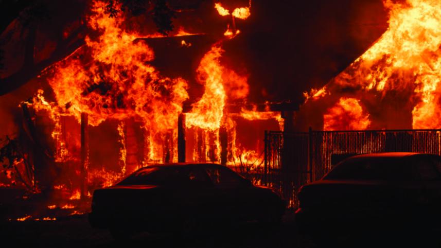 home burns