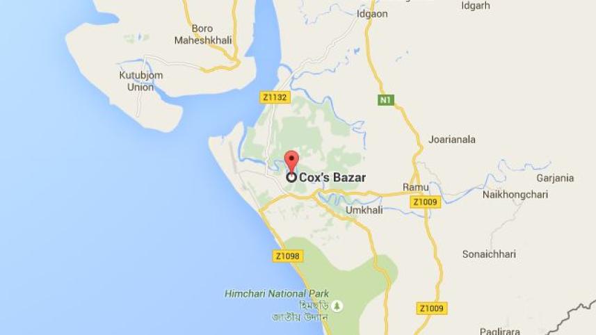 coxs bazar map