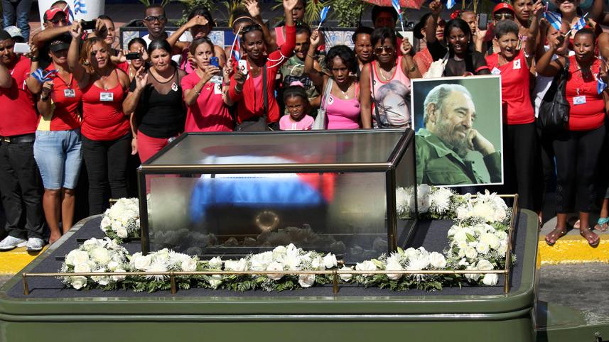 Cuba's late President Fidel Castro