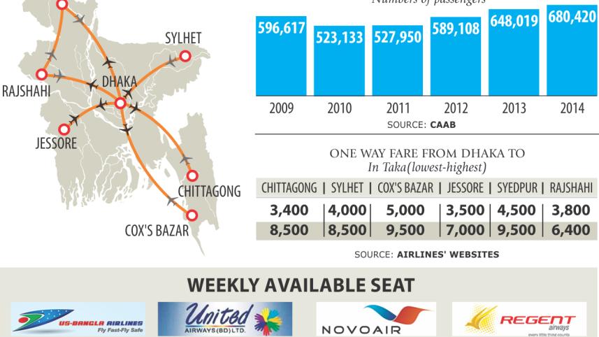 domestic air travel