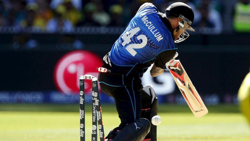 New Zealand's captain Brendon McCullum