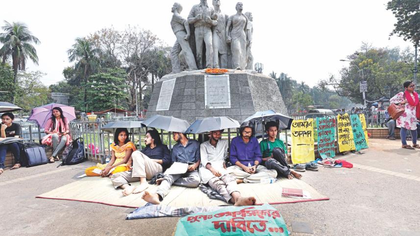 5 panels who boycotted Ducsu elections issue 3-day ultimatum to DU authorities 
