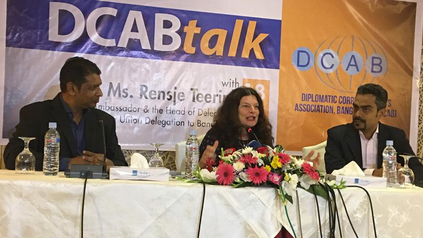 EU Ambassador and head of delegation to Bangladesh Rensje Teerink