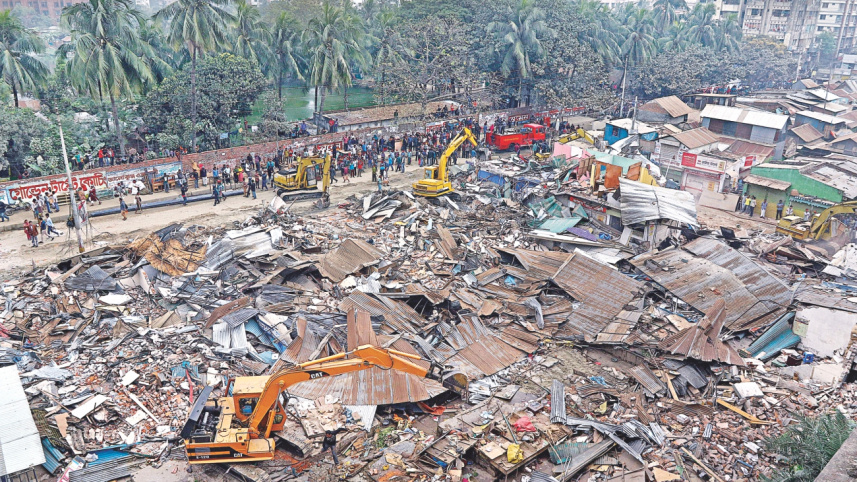 Kalyanpur Eviction drive