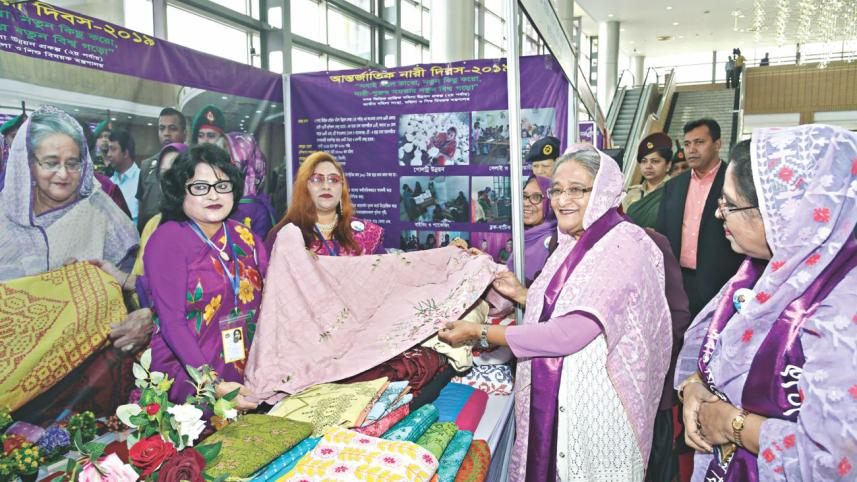 Fair organised marking the International Women's Day 2019 