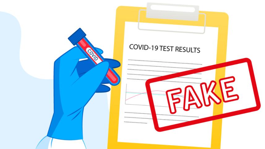 fake Covid-19 certificates