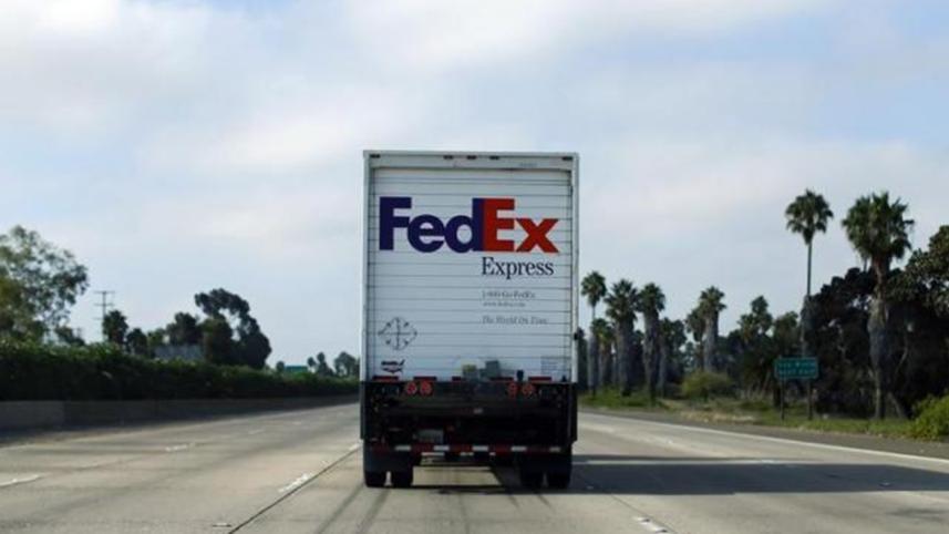 Federal Express truck