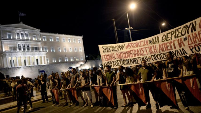 Greek parliament passes second crucial bailout bill 