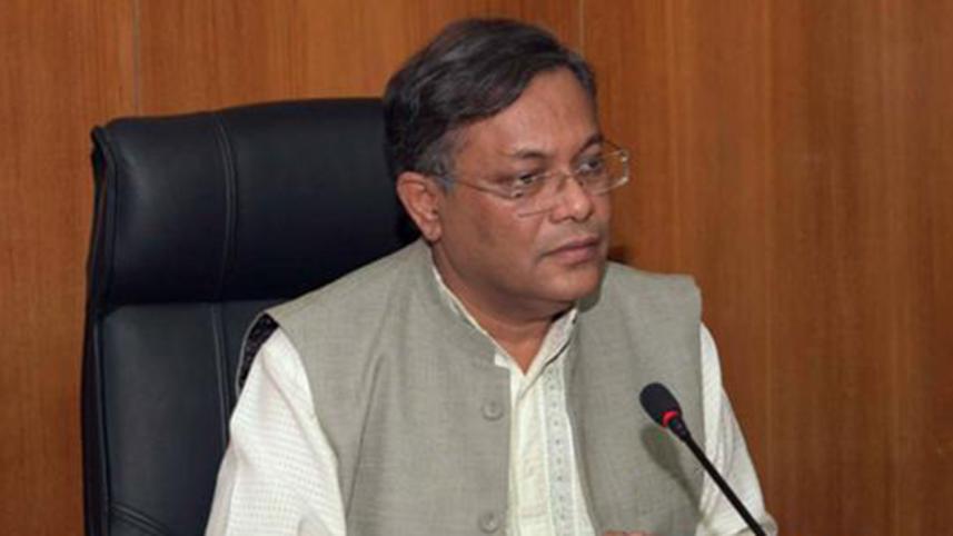 Information Minister Dr Hasan Mahmud