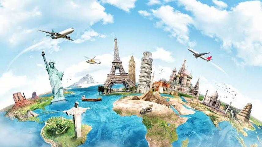 Top 5  travel destinations in the world