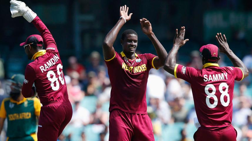 West Indies bowler Jason Holder