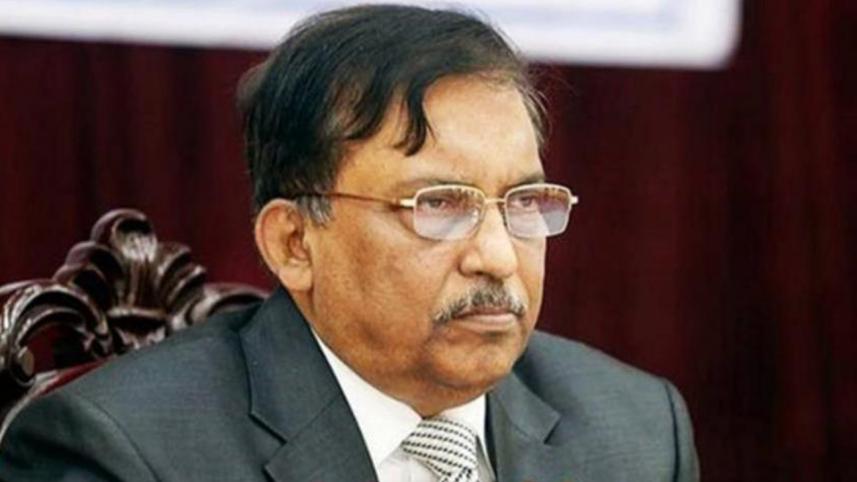 Bangladesh home minister Asaduzzaman Khan