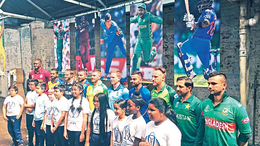 Captains of the participating teams of the upcoming ICC Cricket World Cup 2019