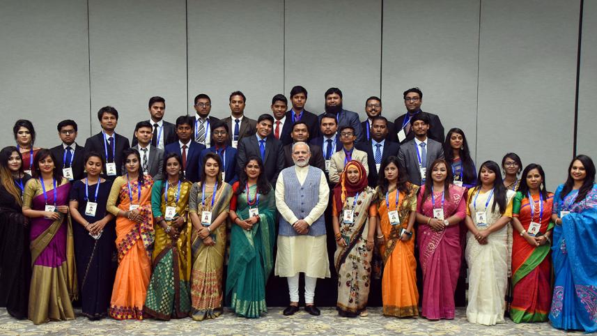 Bangladesh youth delegation to India