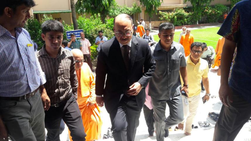 Harsh Vardhan Shringla, High Commissioner of India, Ramakrishna Mission