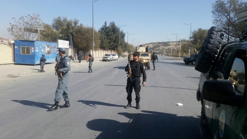 Afghan policemen