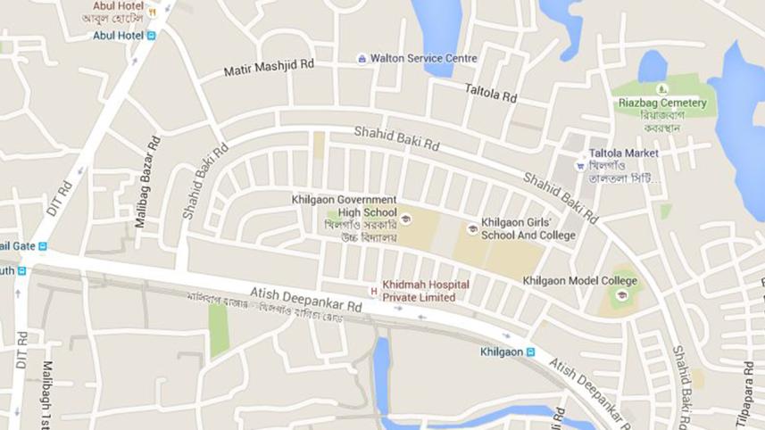 Khilgaon map.JPG