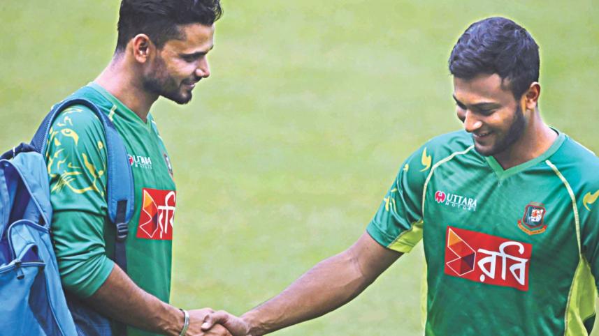 Mashrafe Bin Mortaza-Shakib Al Hasan