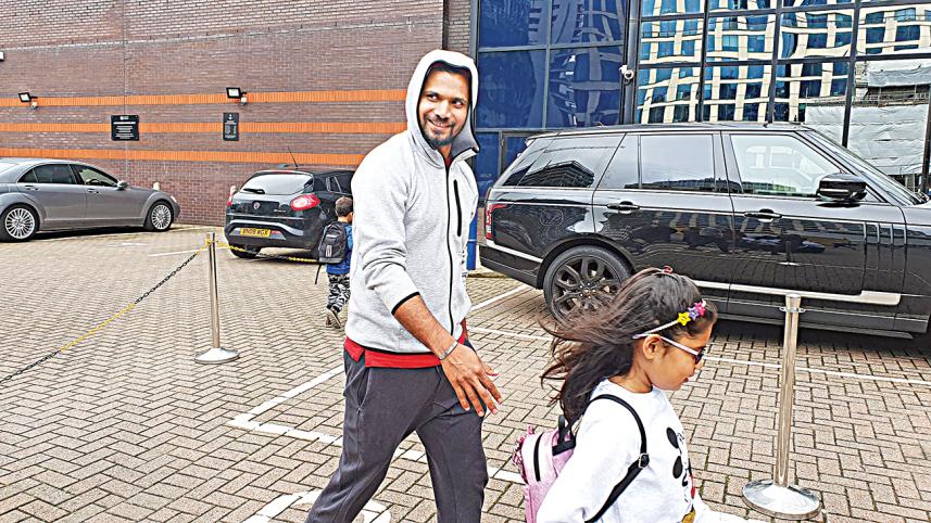 Bangladesh captain Mashrafe Bin Mortaza in Birmingham 