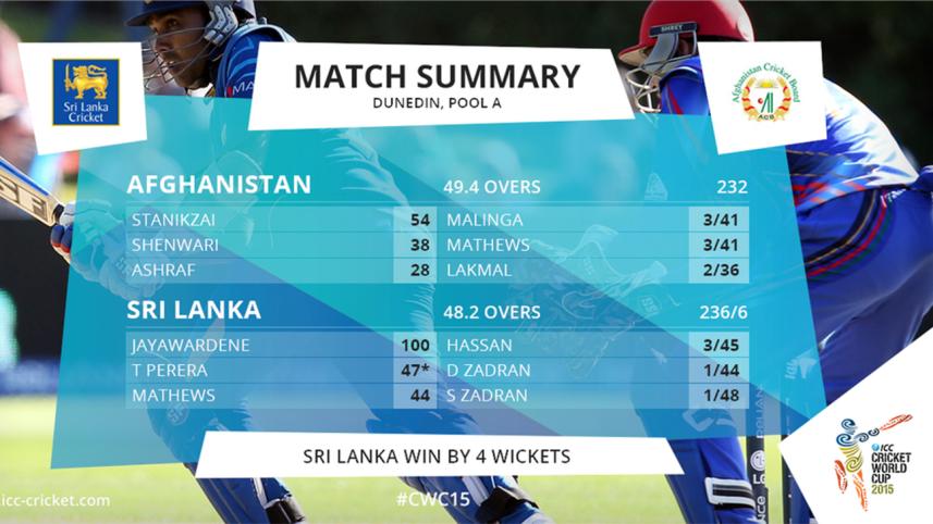 Summary scorecard
