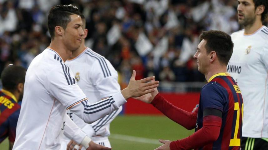 Lionel Messi and Cristiano Ronaldo
