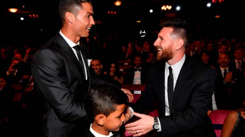 Lionel Messi and Cristano Ronaldo The Best FIFA Football Awards 2017