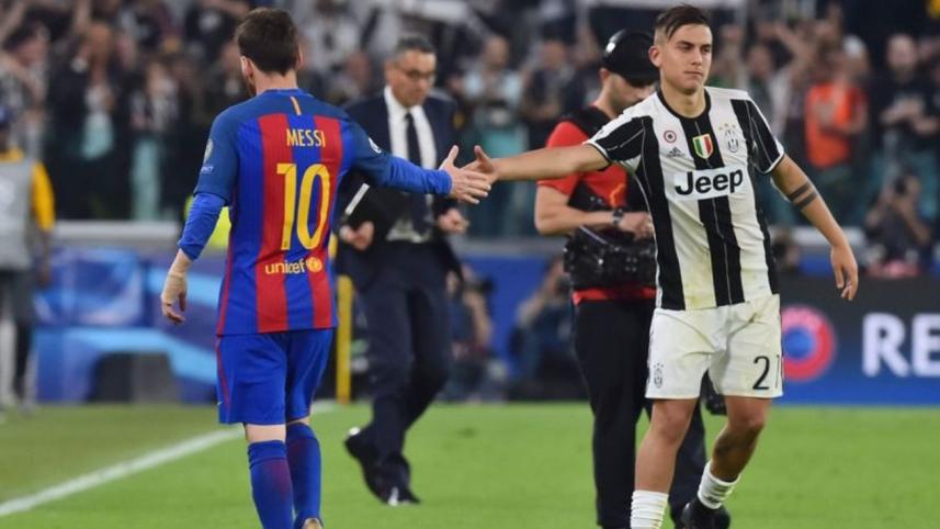 Lionel Messi and Paulo Dybala