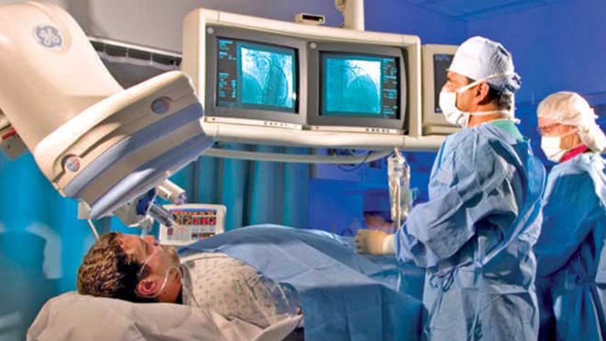 Digital Subtraction Angiography Machine.