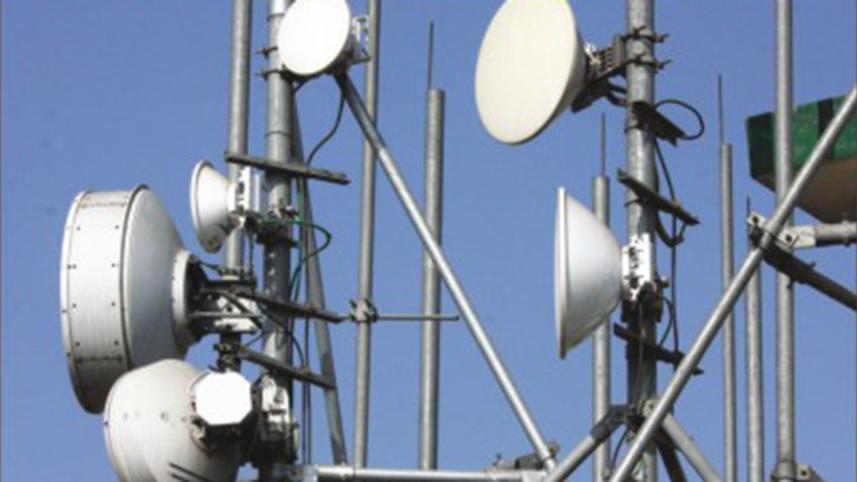 mobile network towers offline