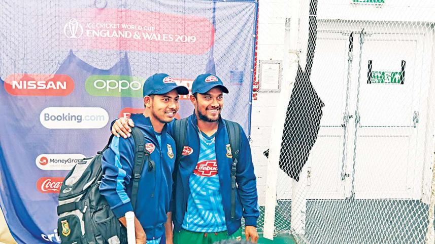 Mossaddek Hossain and Sabbir Rahman ready to play india warm up