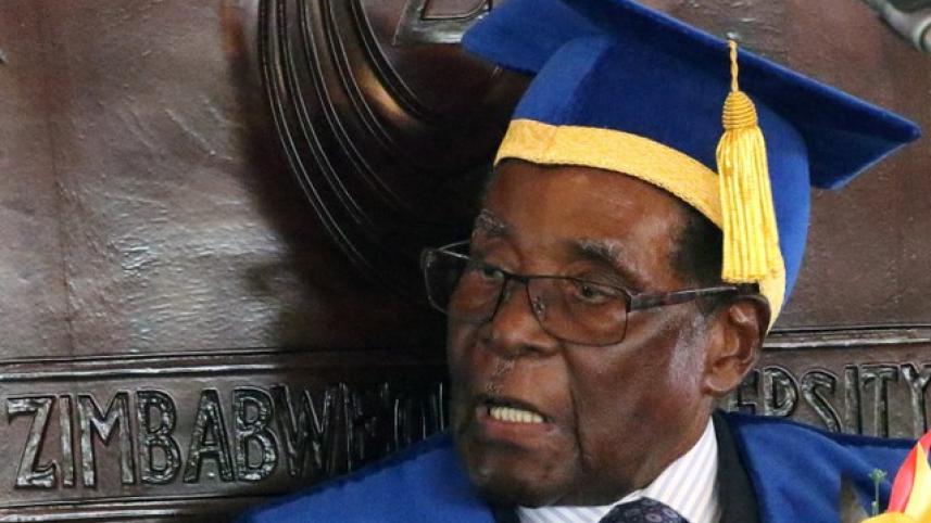 Zimbabwe President Robert Mugabe