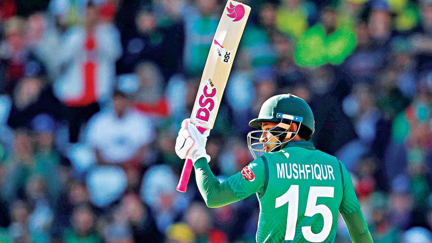 Mushfiqur Rahim hits century against Australia in ICC Cricket World Cup 2019