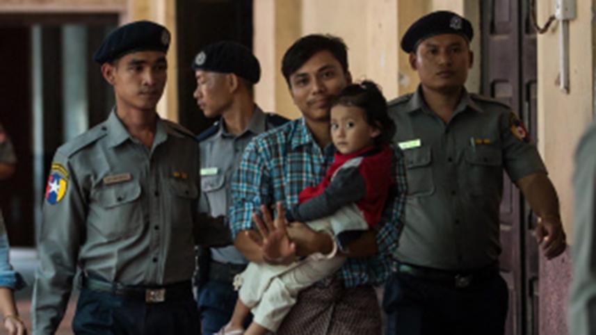 Reuters journalists held in Myanmar