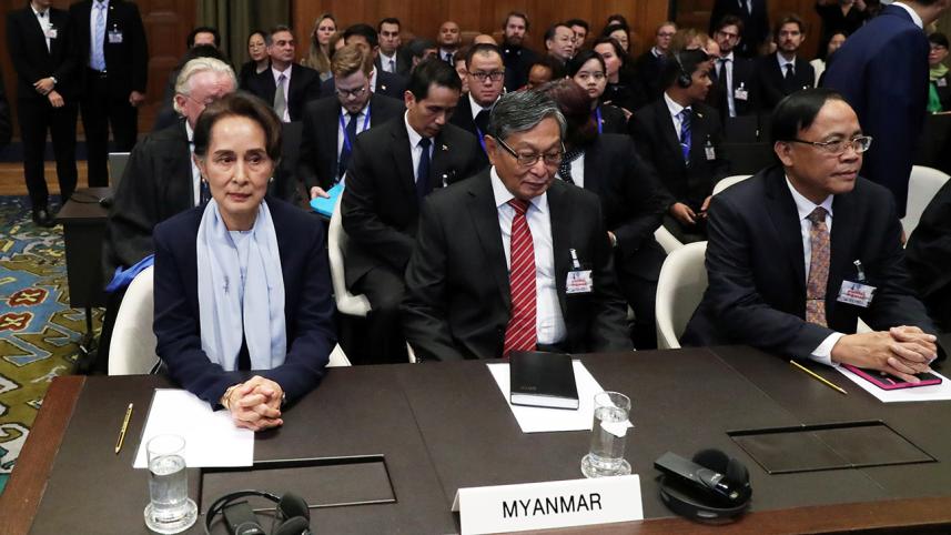 Myanmar leader Aung San Suu Kyi