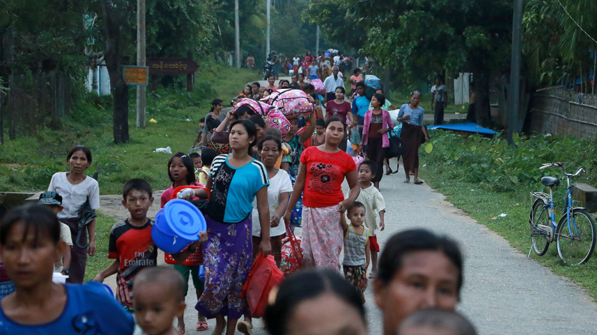 Myanmar attack, Bangladesh, Rakhine State, Foreign Ministry