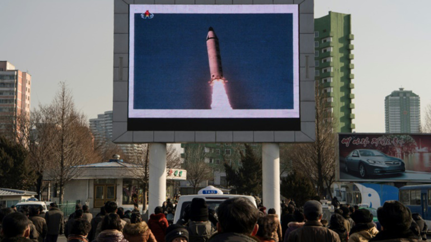 North Korea nuclear missile test