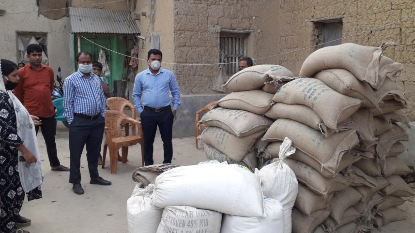 relief rice recovered