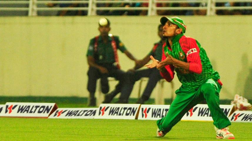 Nasir Hossain's brilliant catch
