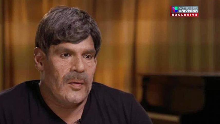 Man disguised in a mask and using the pseudonym “Miguel” told Univision News that he recently dated Orlando shooter Omar Mateen.
