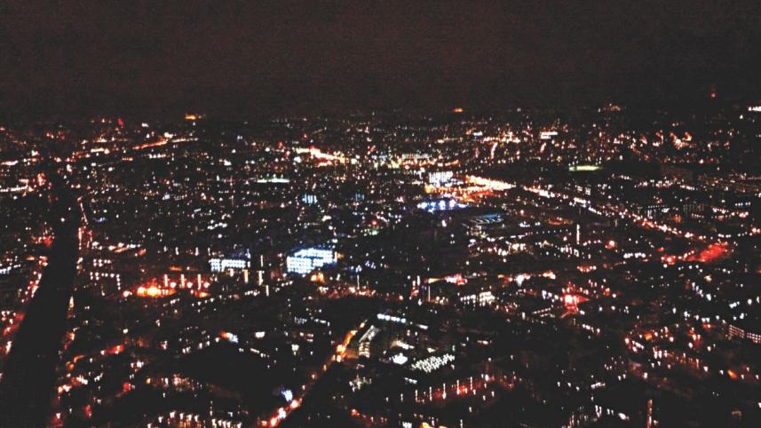 On top of the Shard