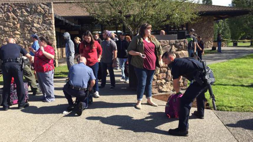 Oregon US school shooting