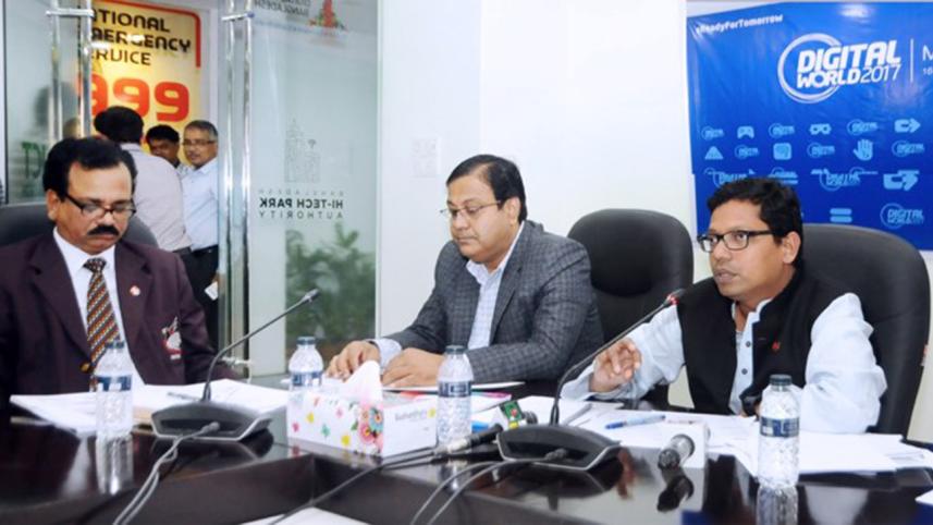 Zunaid Palak at ICT expo