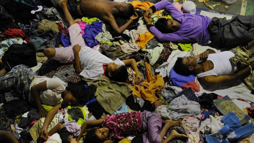 Rohingya migrants 