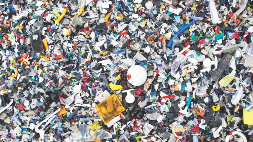 Plastic pollution